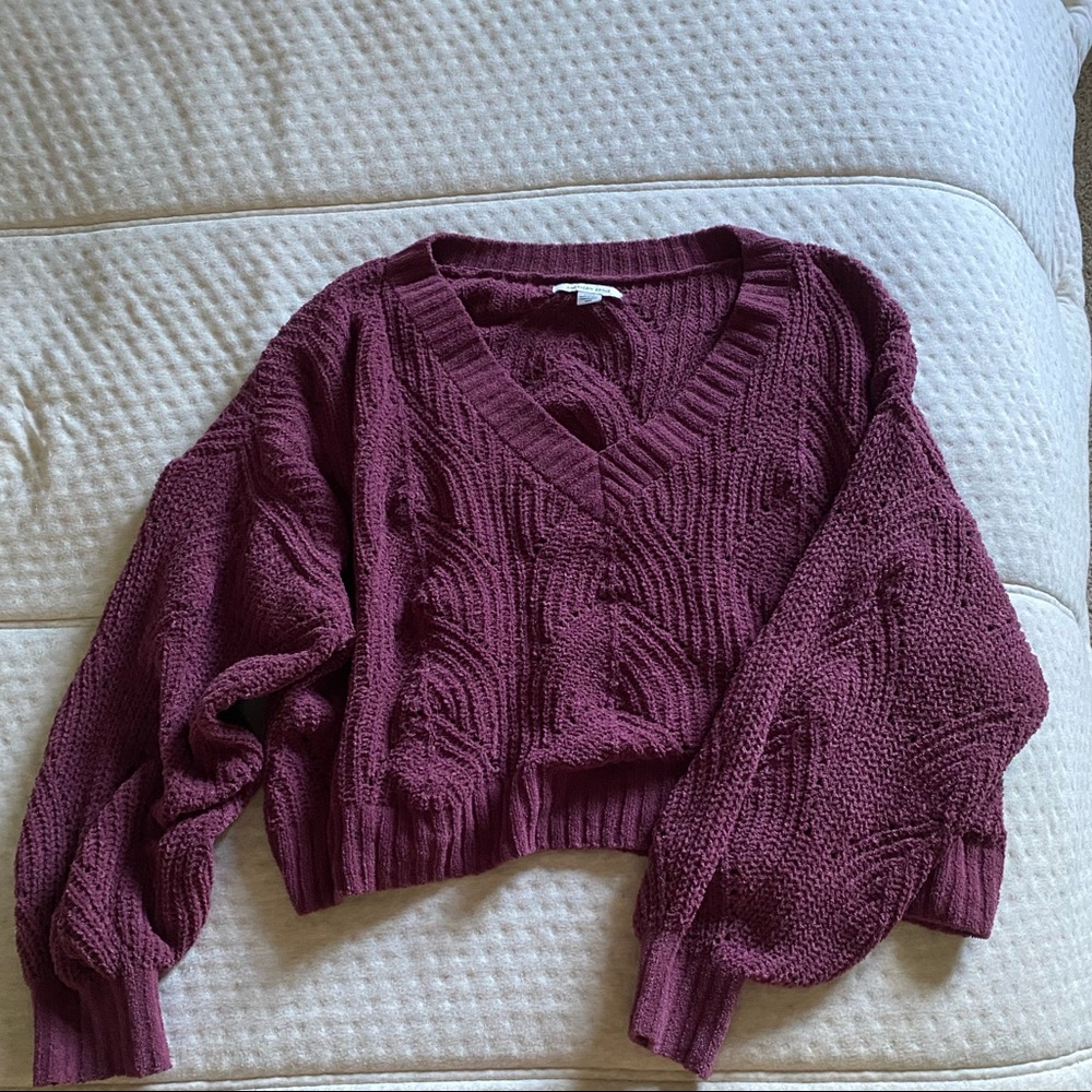 Cropped sweater